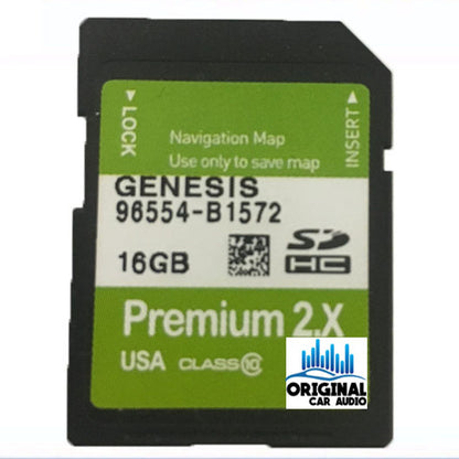2014 - 2016 Hyundai Genesis OEM Navigation Maps Factory SD Card Premium 2.X