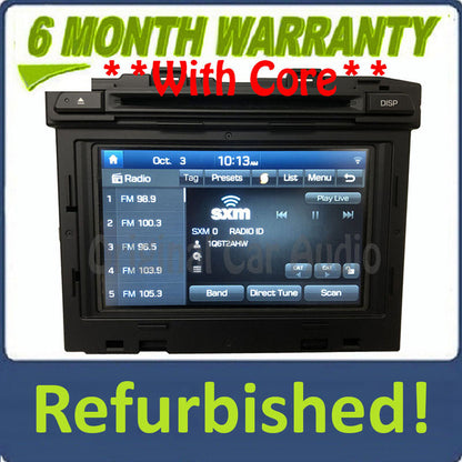 Refurbished 2015 - 2017 Hyundai Sonata OEM Android Auto App CD AM FM Bluetooth Media Receiver