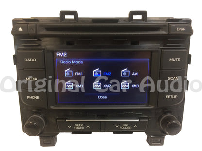 2015 - 2017 Hyundai Sonata OEM AM FM Bluetooth MP3 CD XM Radio Media Player Receiver