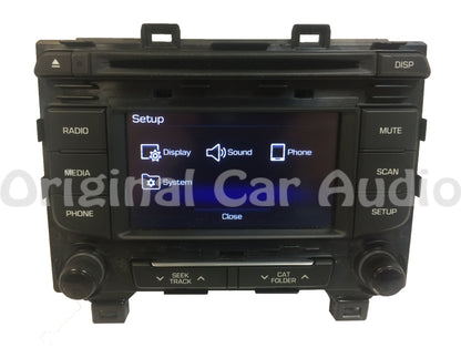 2015 - 2017 Hyundai Sonata OEM AM FM Bluetooth MP3 CD XM Radio Media Player Receiver