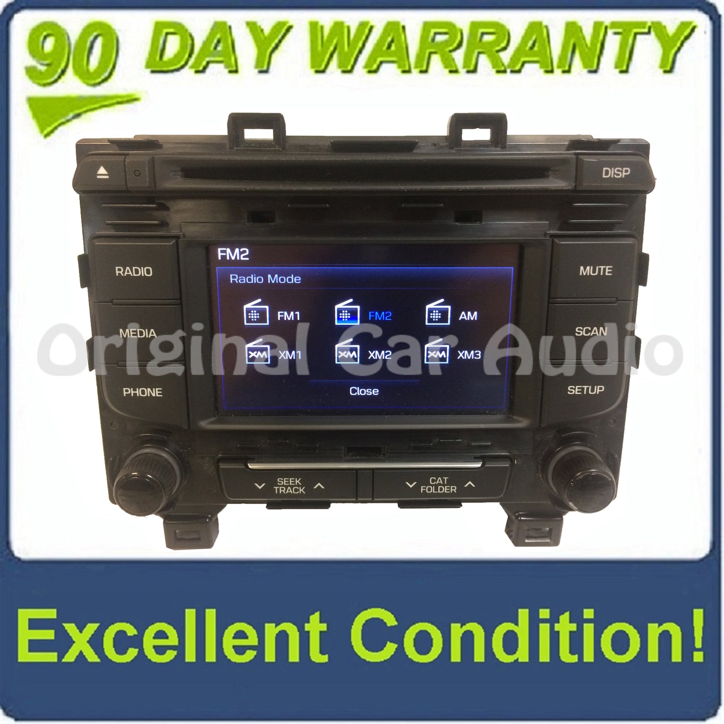 2015 - 2017 Hyundai Sonata OEM AM FM Bluetooth MP3 CD XM Radio Media Player Receiver