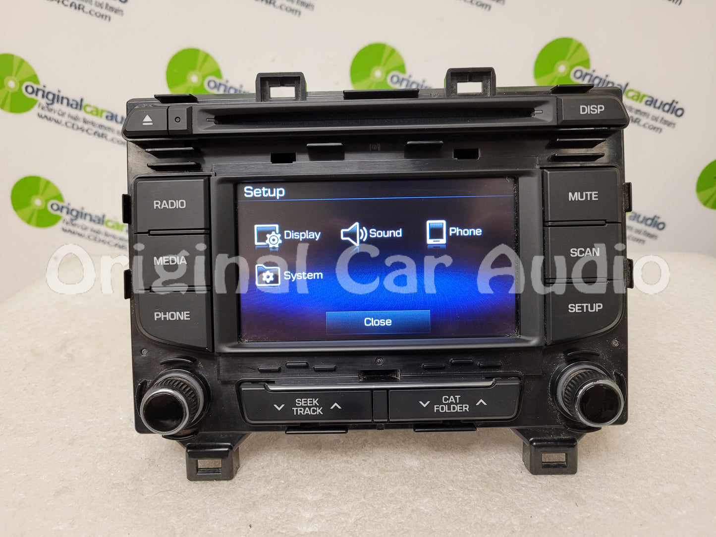 2015 - 2017 Hyundai Sonata AM FM XM MP3 Radio Receiver CD Player Display