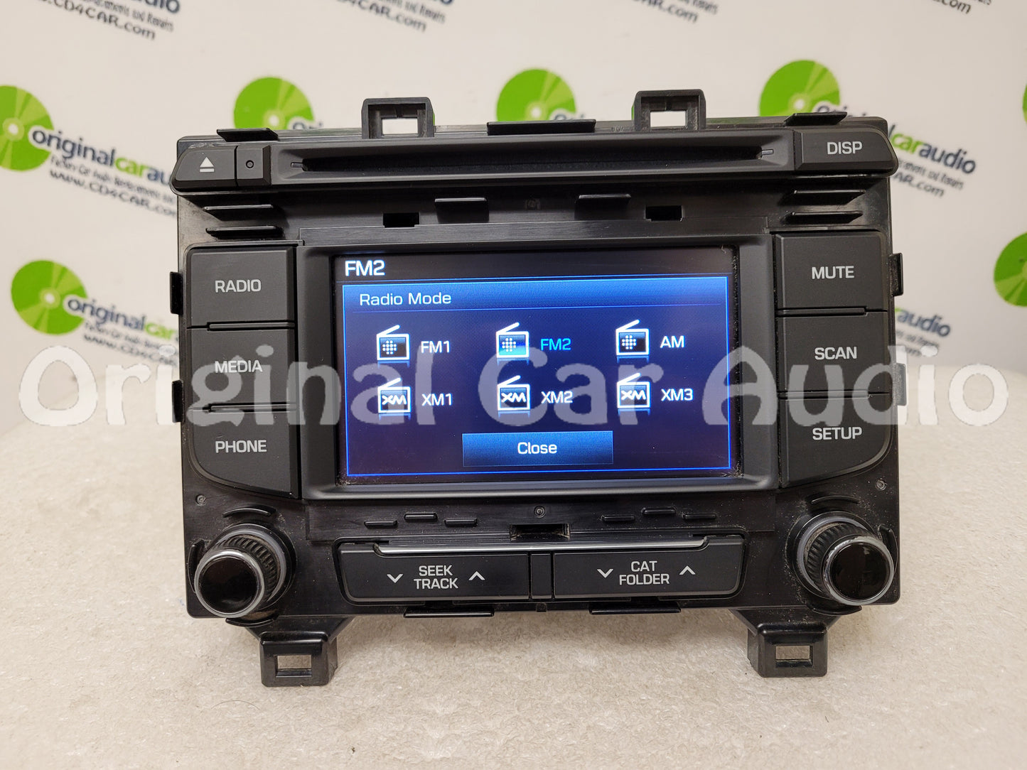 2015 - 2017 Hyundai Sonata AM FM XM MP3 Radio Receiver CD Player Display