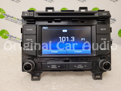 2015 - 2017 Hyundai Sonata AM FM XM MP3 Radio Receiver CD Player Display