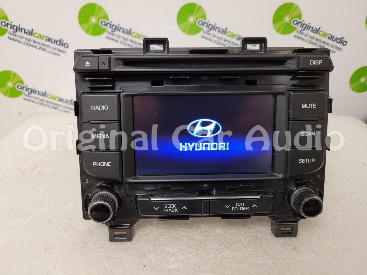 2015 - 2017 Hyundai Sonata AM FM XM MP3 Radio Receiver CD Player Display