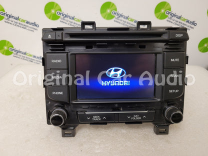 2015 - 2017 Hyundai Sonata AM FM XM MP3 Radio Receiver CD Player Display