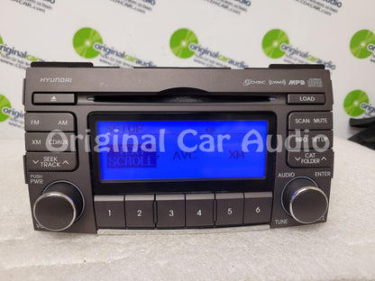 2007 - 2010 Hyundai Sonata OEM AM FM XM Radio 6 Disc Changer Player