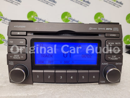 2007 - 2010 Hyundai Sonata OEM AM FM XM Radio 6 Disc Changer Player