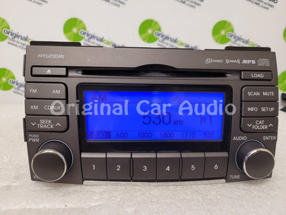 2007 - 2010 Hyundai Sonata OEM AM FM XM Radio 6 Disc Changer Player