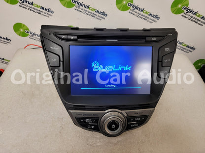 Refurbished 2014 - 2016 Hyundai Elantra OEM Navigation XM Bluetooth CD Player Radio