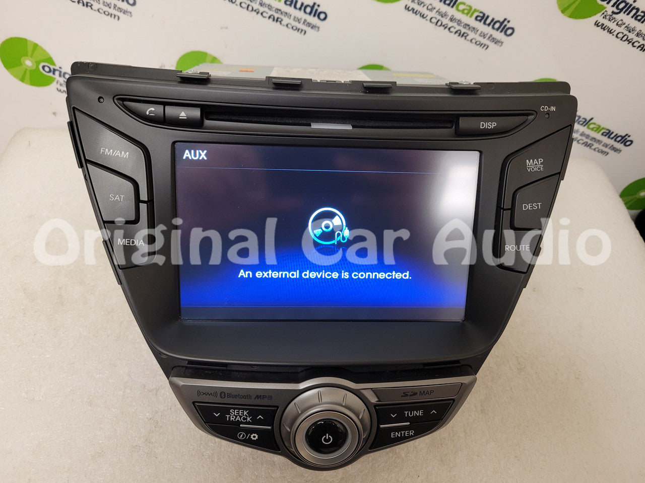 Refurbished 2014 - 2016 Hyundai Elantra OEM Navigation XM Bluetooth CD Player Radio