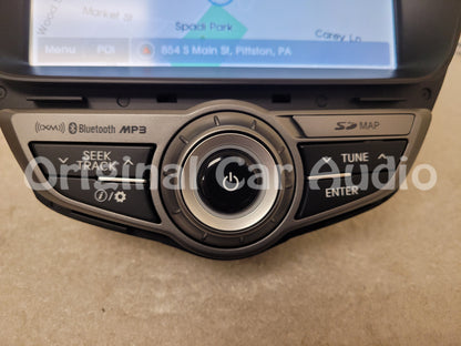 2014 - 2016 Hyundai Elantra OEM Navigation XM Bluetooth CD Player Radio