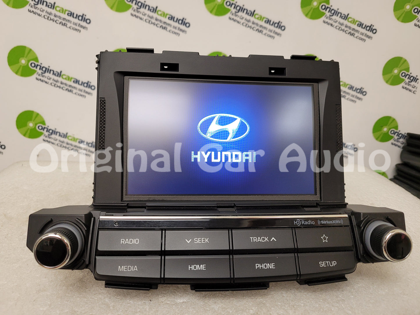 2018 Hyundai Tucson OEM AM FM XM HD Bluetooth 7" Touchscreen Display Radio