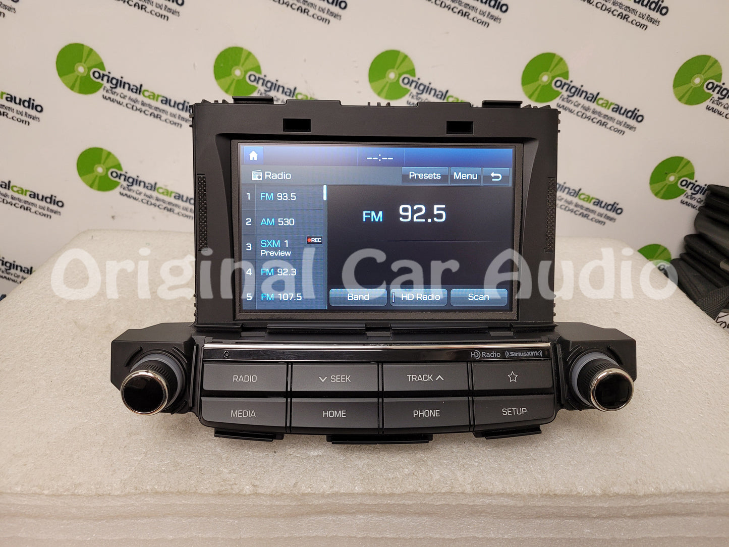 2018 Hyundai Tucson OEM AM FM XM HD Bluetooth 7" Touchscreen Display Radio