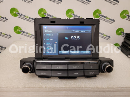 2018 Hyundai Tucson OEM AM FM XM HD Bluetooth 7" Touchscreen Display Radio