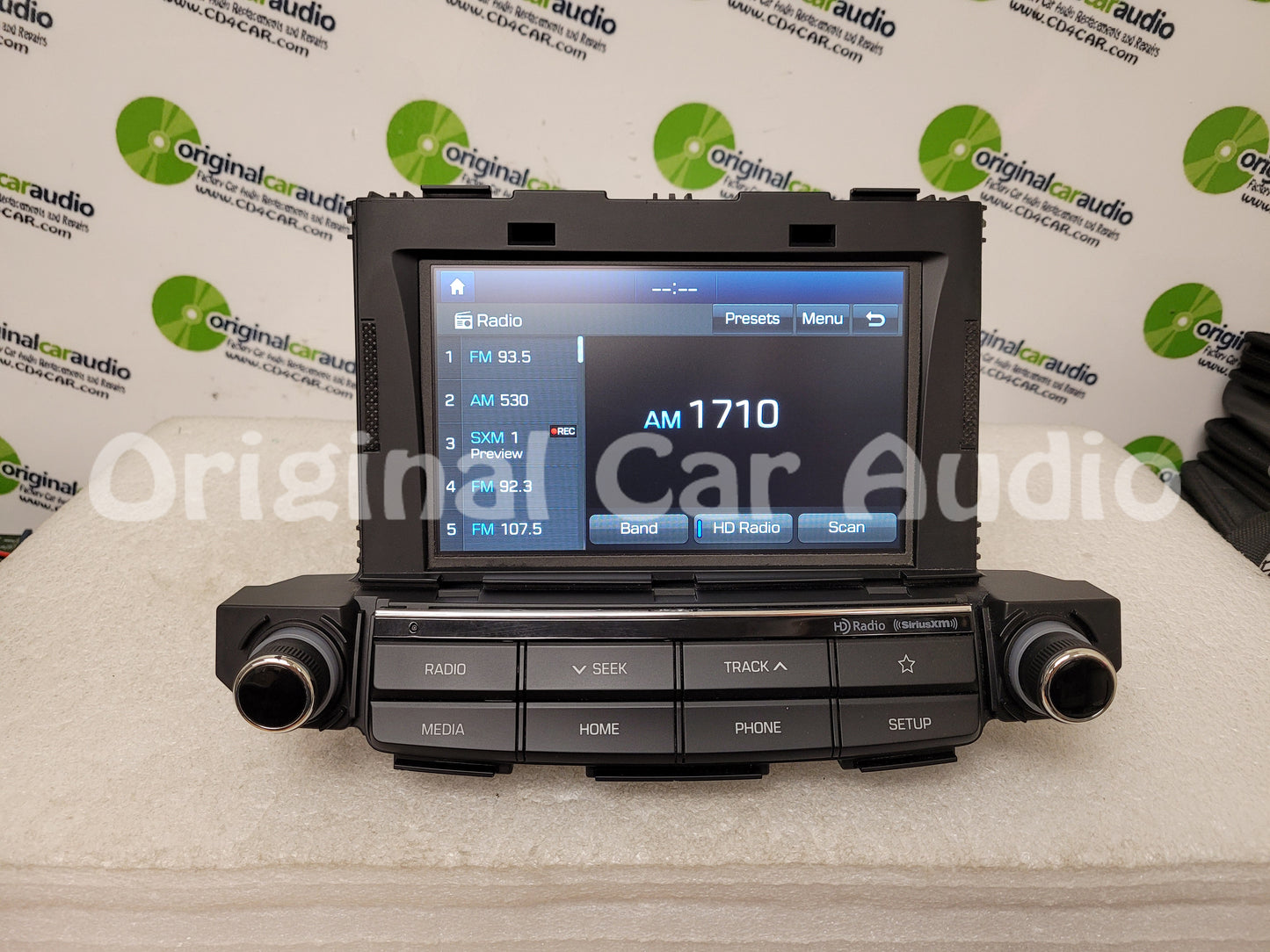 2018 Hyundai Tucson OEM AM FM XM HD Bluetooth 7" Touchscreen Display Radio