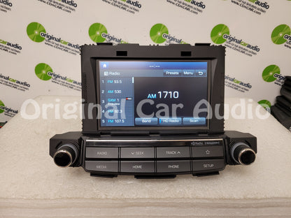 2018 Hyundai Tucson OEM AM FM XM HD Bluetooth 7" Touchscreen Display Radio