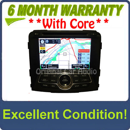 2011 - 2015 Hyundai Infinity XM SAT radio navigation Bluetooth CD player OEM