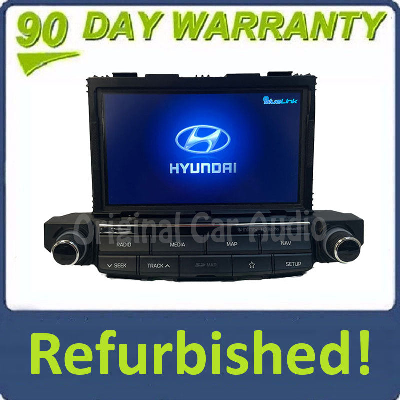 Refurbished 2015-2018 Hyundai Tucson Infinity Audio GPS Navigation AM FM XM Multimedia Radio Receiver