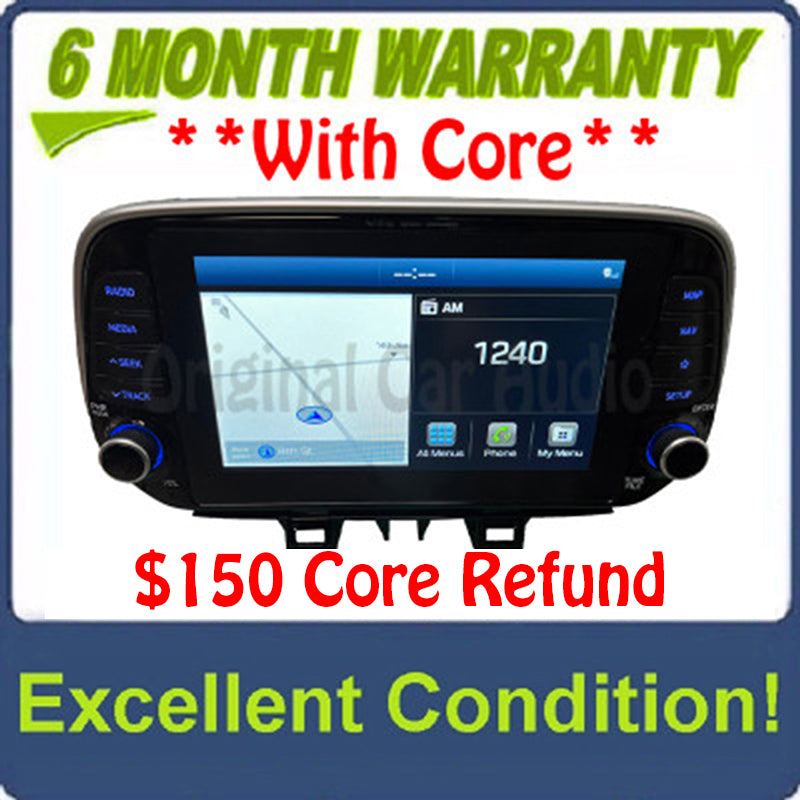 2019 - 2021 Hyundai Tucson OEM Infinity Premium Sound Bluelink Car Play Android Auto Multi Media Radio Receiver