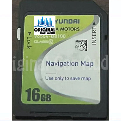 2013 - 2015 Hyundai Santa Fe OEM Navigation Maps SD Card STD B8100