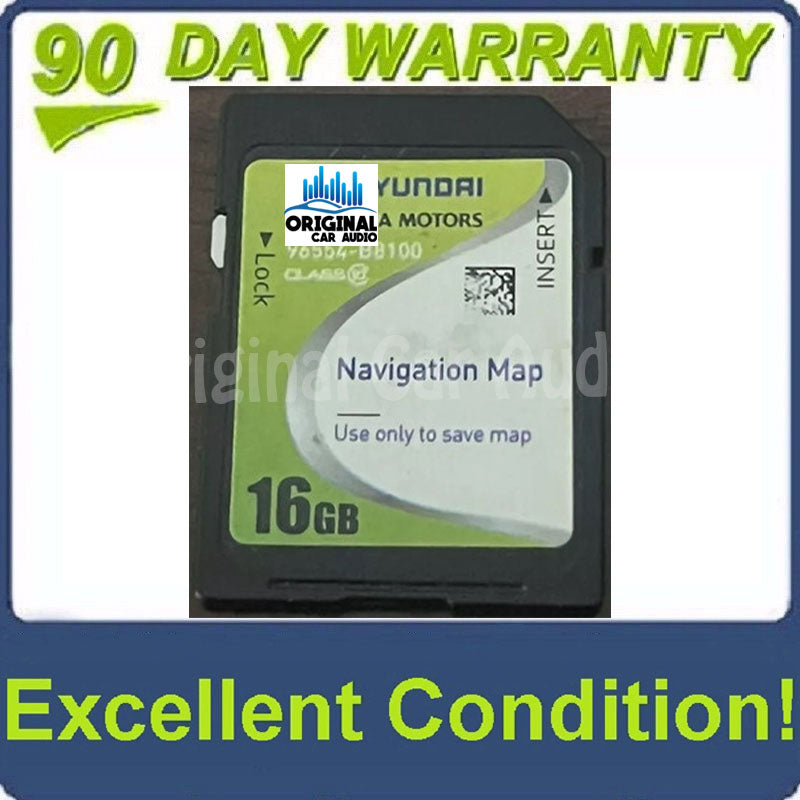2013 - 2015 Hyundai Santa Fe OEM Navigation Maps SD Card STD B8100