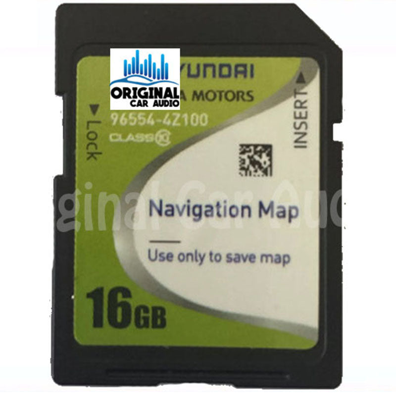2013 - 2015 Hyundai Santa Fe OEM Navigation Maps SD Card STD 4Z100