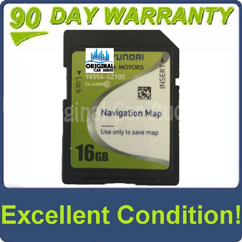 2013 - 2015 Hyundai Santa Fe OEM Navigation Maps SD Card STD 4Z100