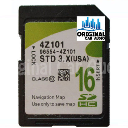 2013 - 2015 Hyundai Santa Fe OEM Navigation Maps SD Card STD 4Z101
