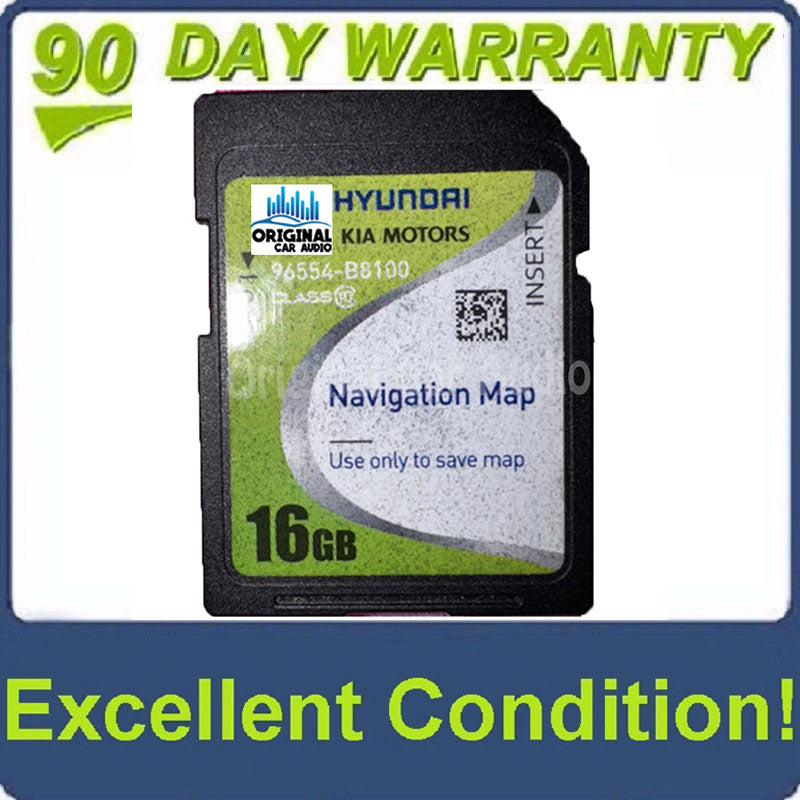 2013 - 2015 Hyundai Santa Fe OEM Navigation Maps SD Card STD 3.X B8101