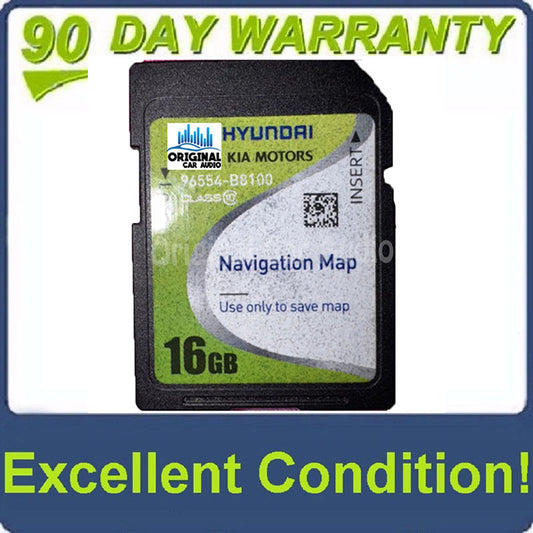 2013 - 2015 Hyundai Santa Fe OEM Navigation Maps SD Card STD 3.X B8101