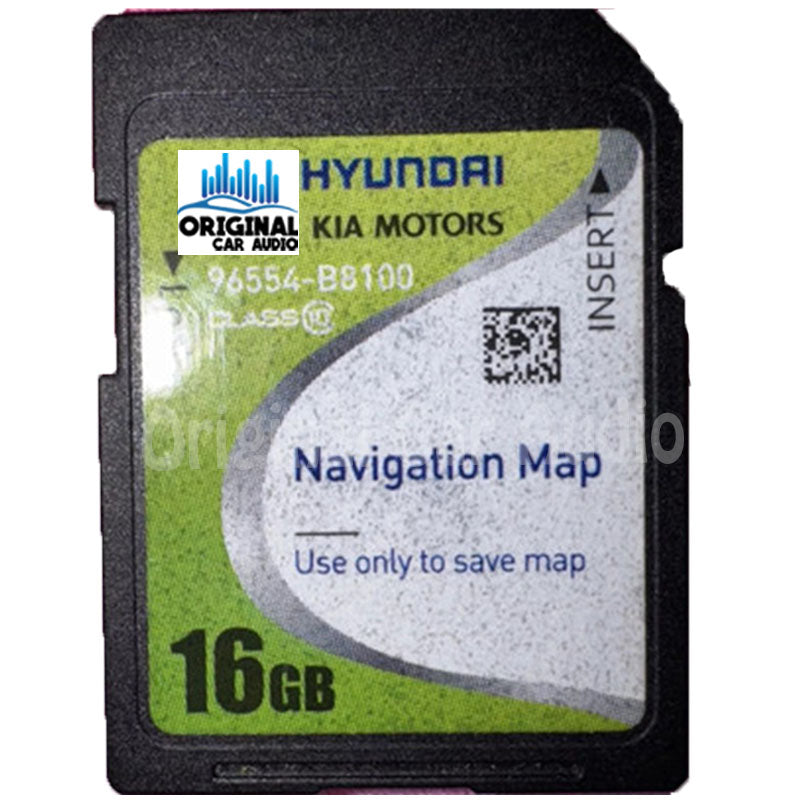 2013 - 2015 Hyundai Santa Fe OEM Navigation Maps SD Card STD 3.X B8101