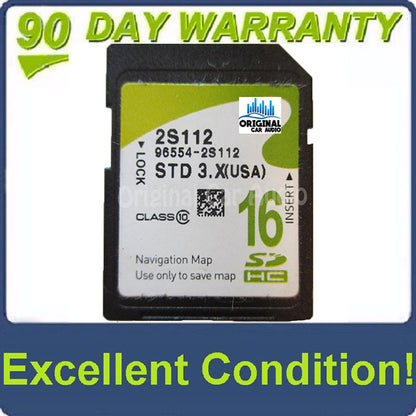 2013 - 2015 Hyundai Tucson OEM Navigation Maps Factory SD Card STD 3.X 2S112