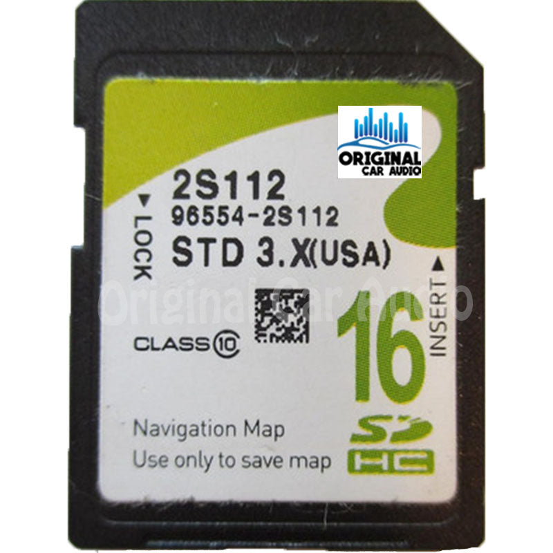 2013 - 2015 Hyundai Tucson OEM Navigation Maps Factory SD Card STD 3.X 2S112