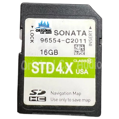 2015 - 2017 Hyundai Sonata OEM Navigation Maps Factory SD Card STD 4.X C2011