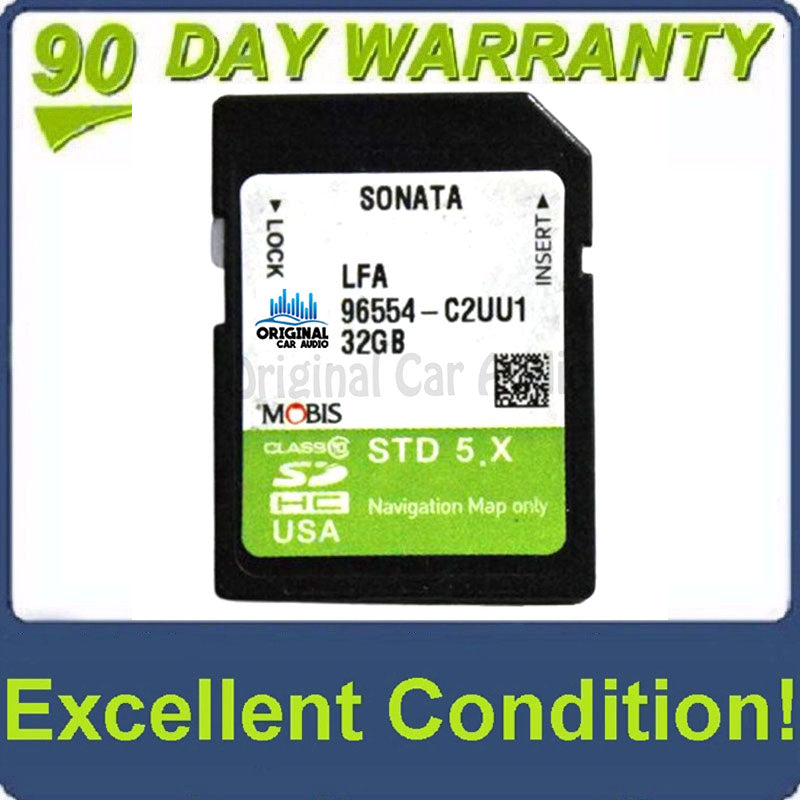 2018 - 2019 Hyundai Sonata OEM Navigation Maps Factory SD Card STD 5.X C2UU1