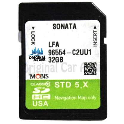 2018 - 2019 Hyundai Sonata OEM Navigation Maps Factory SD Card STD 5.X C2UU1