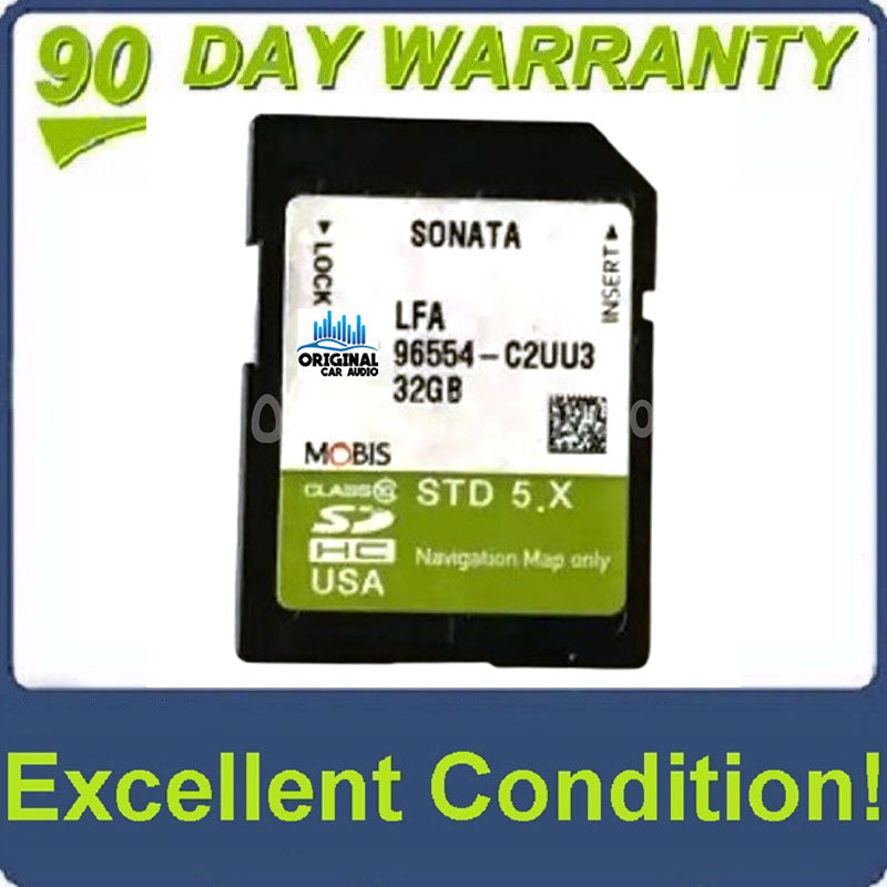 2018 - 2019 Hyundai Sonata OEM Navigation Maps Factory SD Card STD 5.X C2UU3