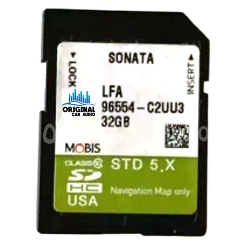 2018 - 2019 Hyundai Sonata OEM Navigation Maps Factory SD Card STD 5.X C2UU3