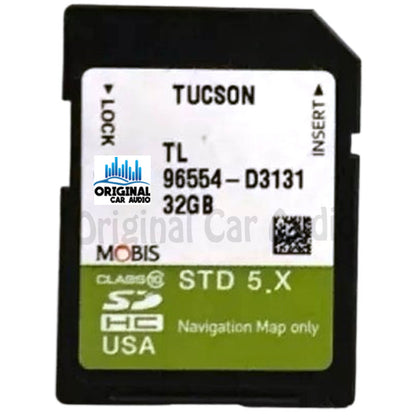 2016 - 2018 Hyundai Tucson OEM Navigation Maps Factory SD Card STD 5.X D3130