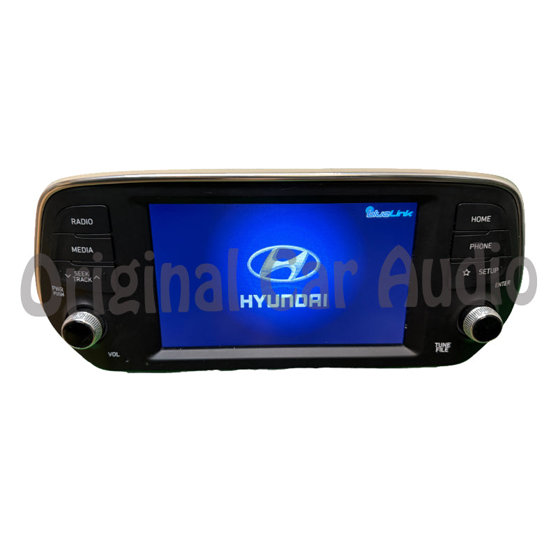 2019 - 2020 Hyundai Sante Fe OEM Premium Sound Apple Car Play Android Auto Multi Media Touch Screen HD XM Radio Receiver