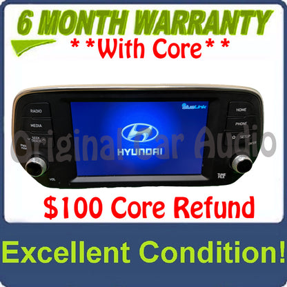 2019 - 2020 Hyundai Sante Fe OEM Premium Sound Apple Car Play Android Auto Multi Media Touch Screen HD XM Radio Receiver