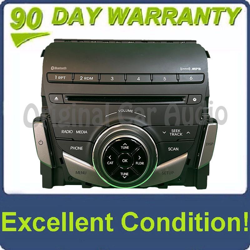2011 - 2014 Hyundai Azera OEM Audio AM FM XM CD Player Radio Receiver