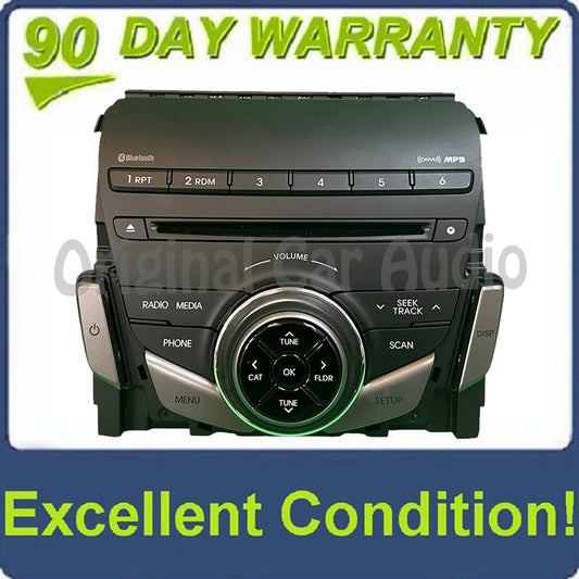 2011 - 2014 Hyundai Azera OEM Audio AM FM XM CD Player Radio Receiver