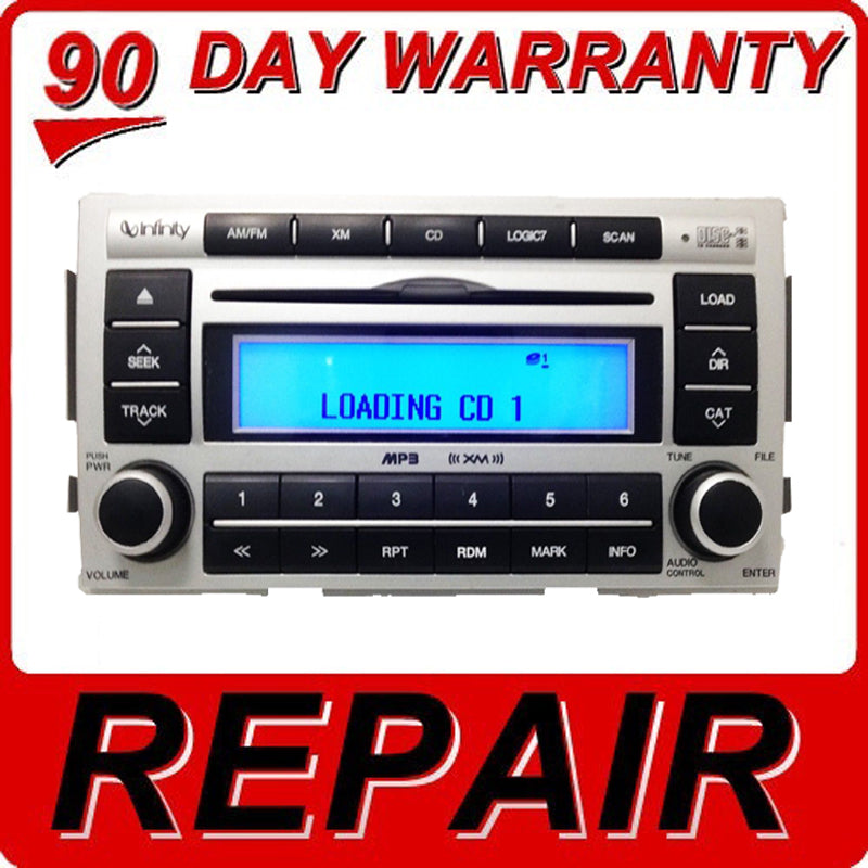 REPAIR 2007 2008 Hyundai Sante FE  Factory OEM 6 Disc CD Changer Radio