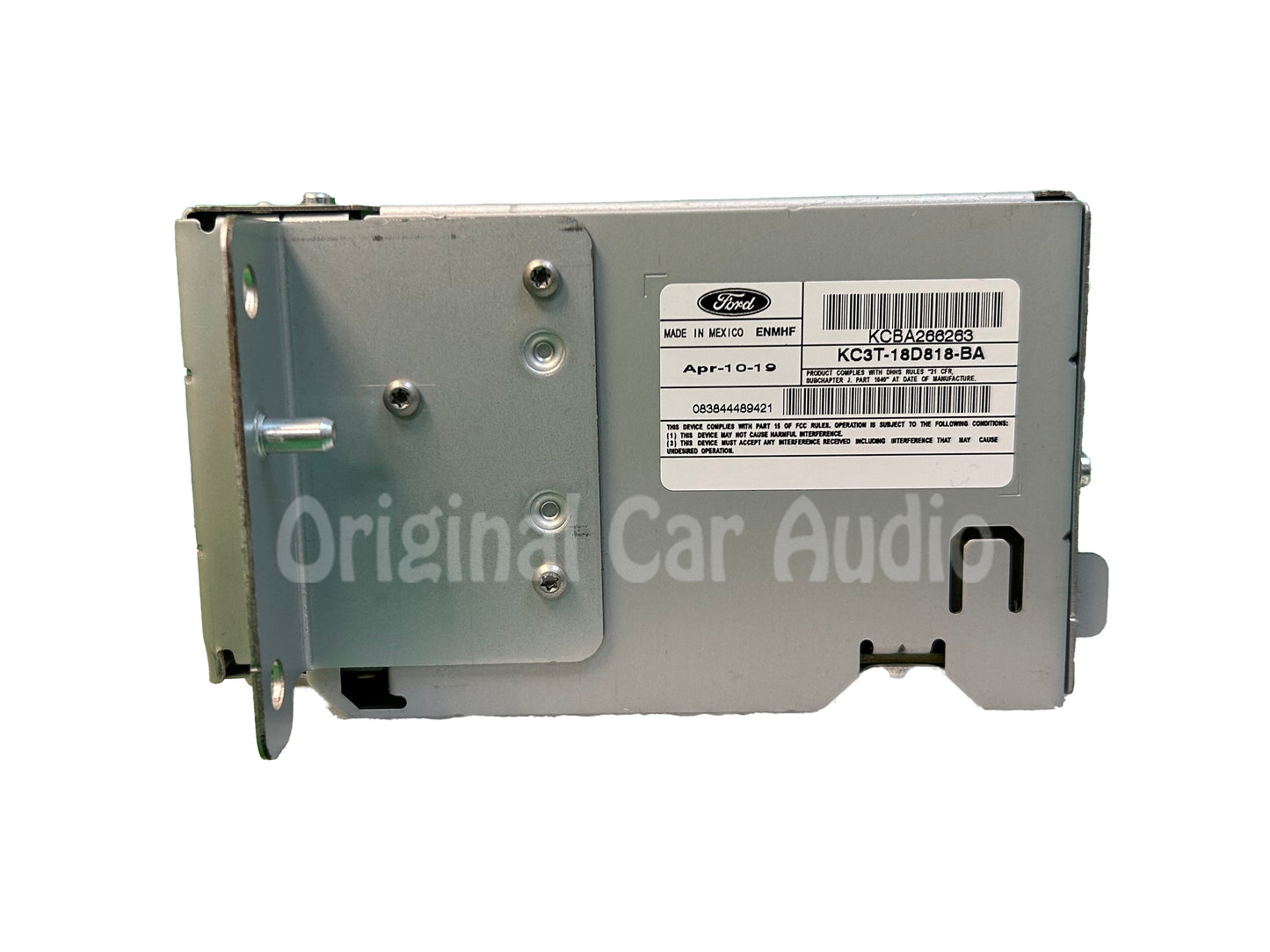 2019 - 2022 Ford F-250 OEM AM FM Radio CD Player Receiver W/o CD Player Analog