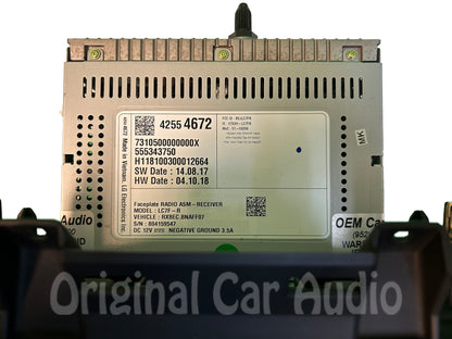 2017 - 2020 Chevrolet Chevy Cruze Traverse OEM 7" MyLink Apple CarPlay Android Auto Multi Media XM Radio Receiver W/ Bezel