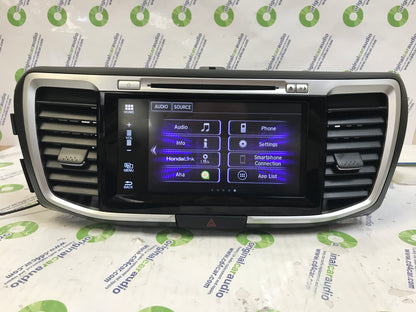 2016 - 2017 Honda Accord OEM Touch Screen Display CD Player AM FM Bluetooth Radio Media Receiver
