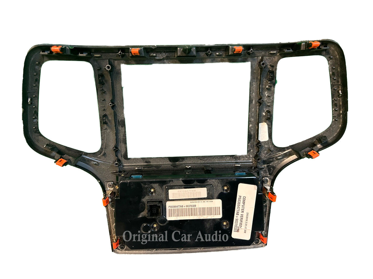 2019 - 2022 Jeep GRAND CHEROKEE 8.4" Nav Uconnect Screen Climate Control Bezel Only