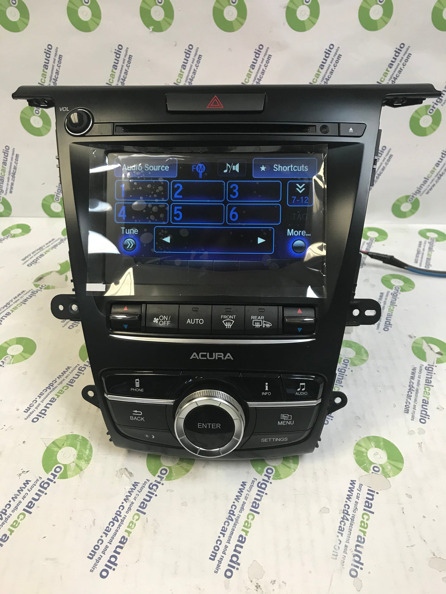 Refurbished 2015 - 2017 Acura TLX OEM Navigation Radio Display Screen Receiver w/o Controller